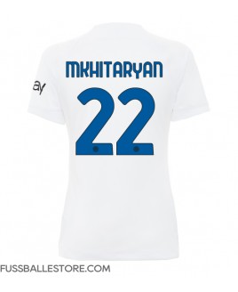 Günstige Inter Milan Henrikh Mkhitaryan #22 Auswärtstrikot Damen 2023-24 Kurzarm